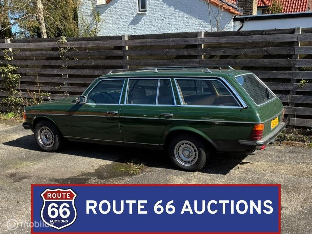 Mercedes-Benz 300 TD | 1983 | Route 66 Auctions, Auto's, Zwart, Mercedes-Benz, Bedrijf, Handgeschakeld