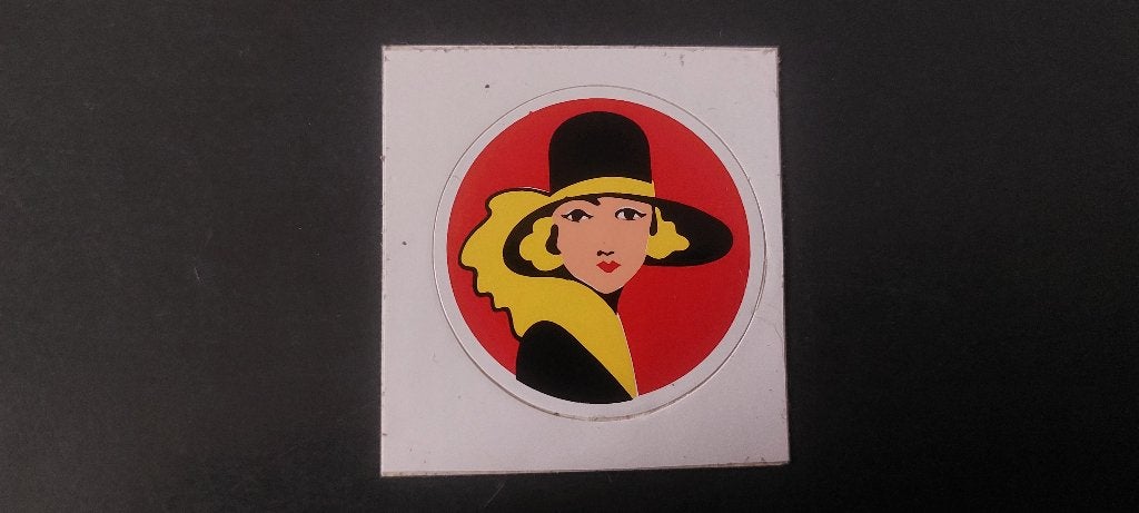Sticker autocollant rally belga sigaretten vintage, Envoi, Utilisé