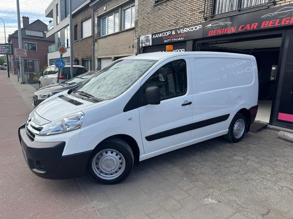 Citroen Jumpy 1.6HDI 1st Main Clim*BTW netto 6074**, Citroën, Wit, Bedrijf, Grijs