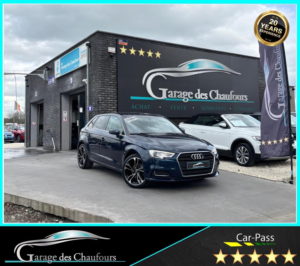 Audi A3 Sportback 1.6 TDI -! Navi! - Cruise - PDC - EU6b, Auto's, Voorwielaandrijving, Testrit aan huis, 4 cilinders, Blauw