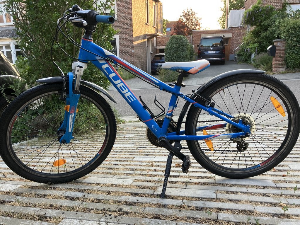 kinder MTB 24', Fietsen en Brommers, Ophalen, 20 inch of meer, Gebruikt, Velgrem
