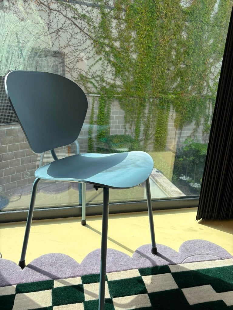 Ocean Chair van Zuiver (4 stuks) - In de doos, Huis en Inrichting, Ophalen, Kunststof, Blauw, Nieuw