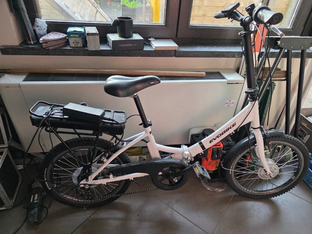 Velo pliant electrique EvoBike, Vélos & Vélomoteurs, Enlèvement, Utilisé, Autres marques