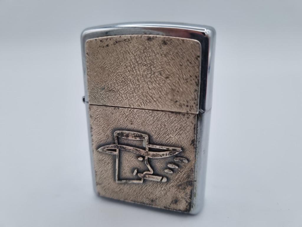 Briquet Zippo Smoking Cowboy 2002, Envoi, Utilisé, Briquet