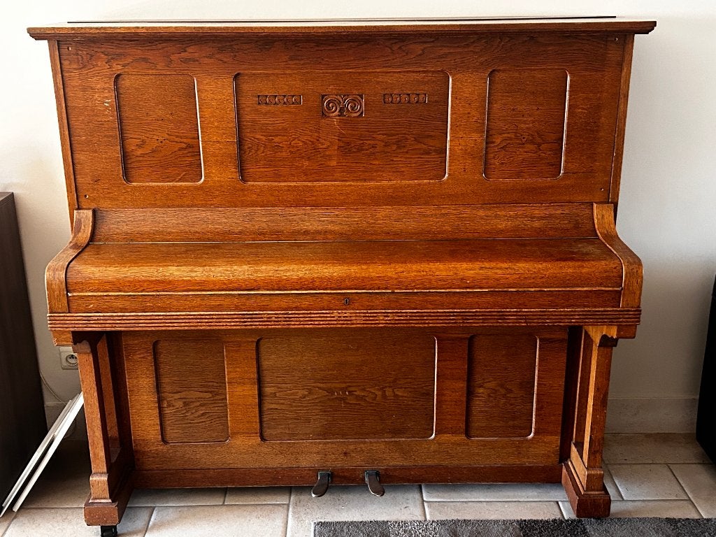 Buffetpiano Werner, Muziek en Instrumenten, Piano's, Ophalen, Gebruikt, Piano