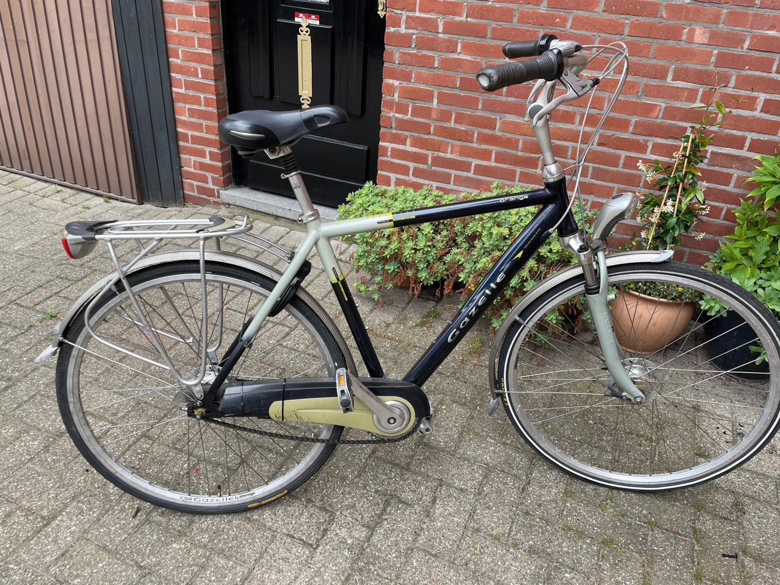 Herenfiets te koop, Fietsen en Brommers, Ophalen, Versnellingen, 49 tot 53 cm, Zo goed als nieuw