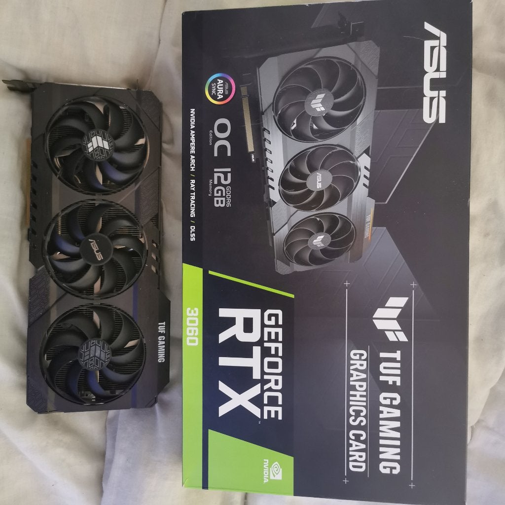 RTX GF 3060 OC 12 GB Asus TUF Gaming, Computers en Software, GDDR6, PCI-Express 4, HDMI, Ophalen of Verzenden