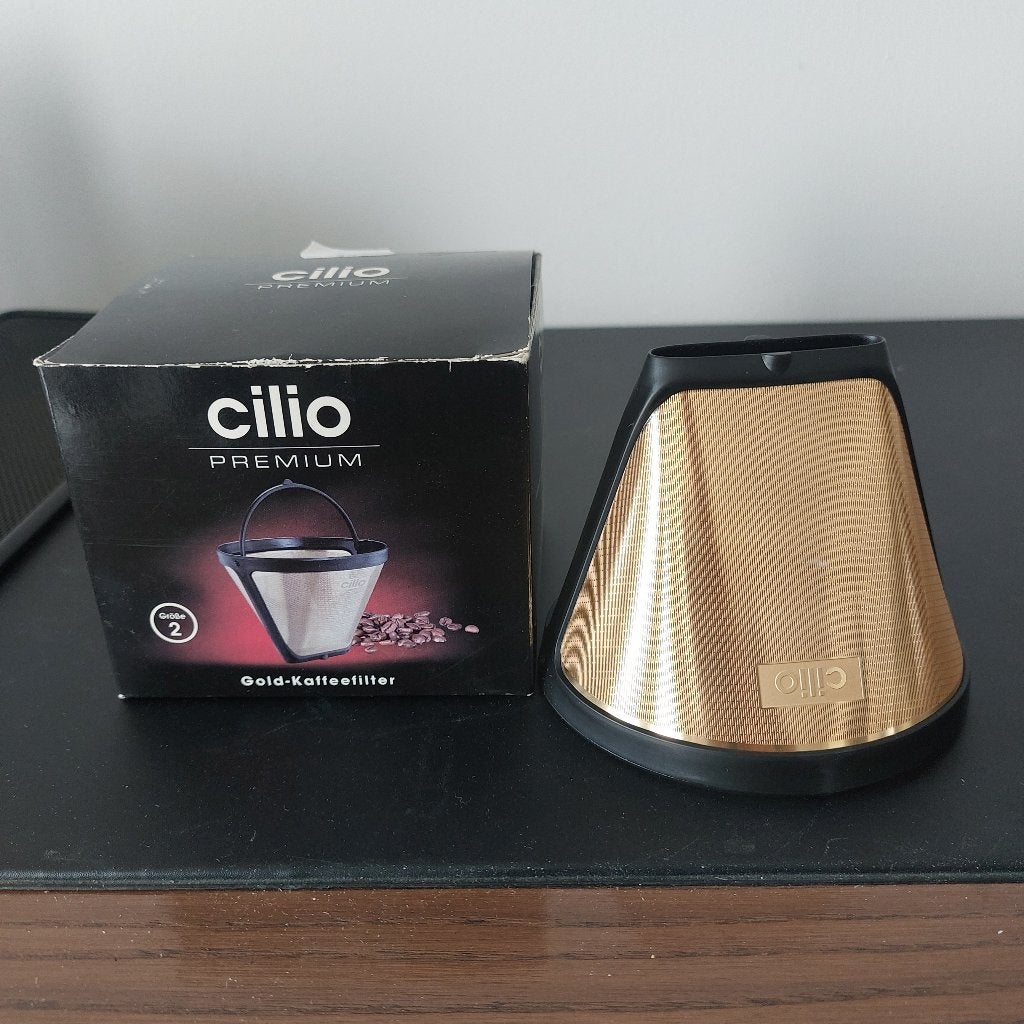 Cilio gouden koffiefilter, Ophalen, Overige merken, Klassiek, Overige typen