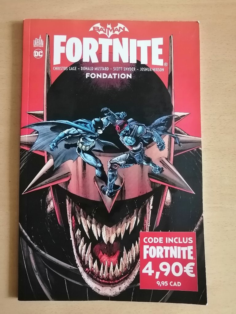 BD Batman/Fortnite: Fondation éditée par Urban Comics, Comics, Enlèvement ou Envoi