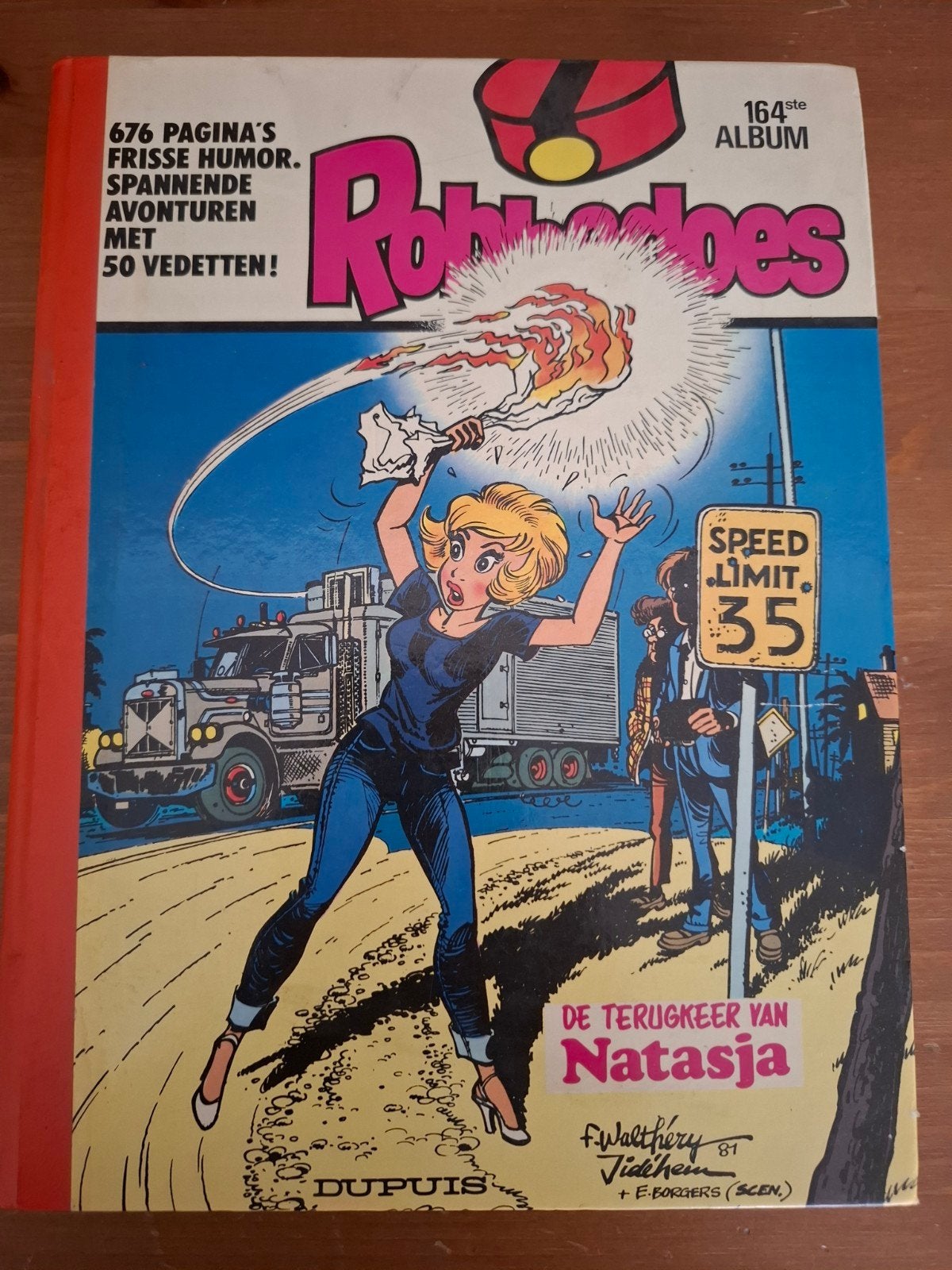 Robbedoes Verzamelalbum 164 (1983) – o.a. Natasja en Ragebol, Ophalen of Verzenden