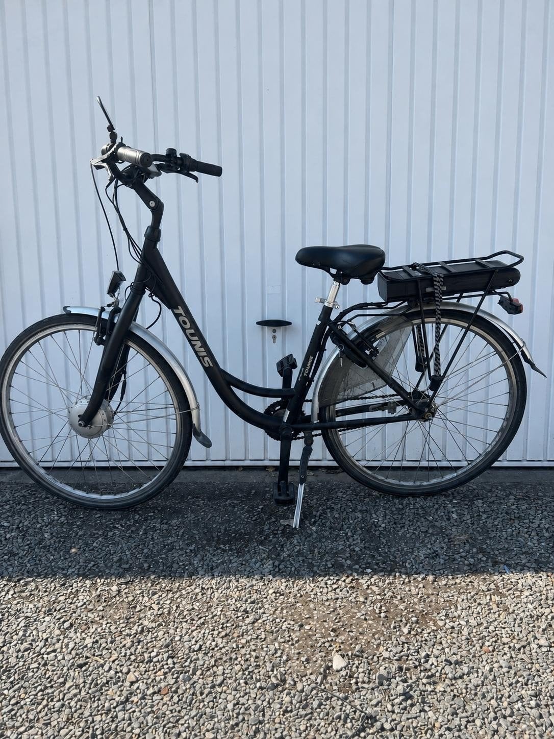 Elektrische fiets tounis, Ophalen