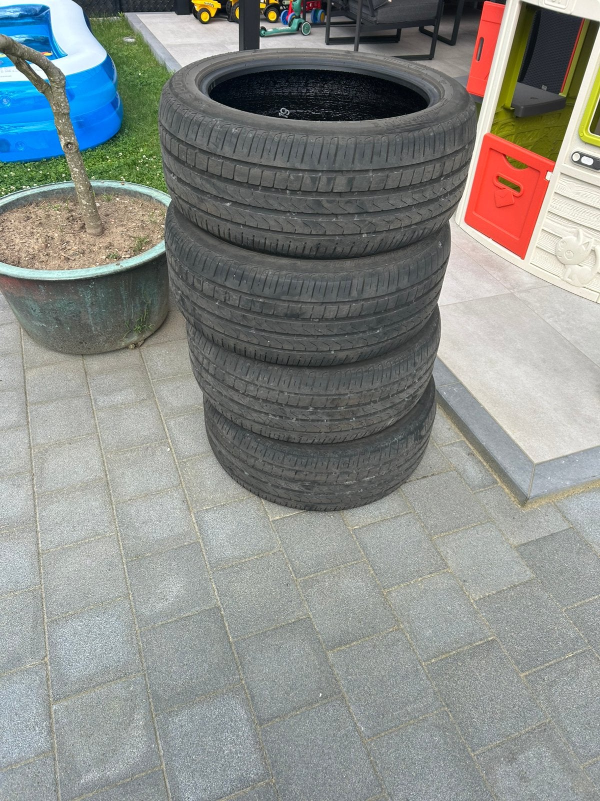 Te koop: 4x Pirelli Scorpion Verde 255/45 R19 100V, Auto-onderdelen, Banden en Velgen, Ophalen, Band(en)