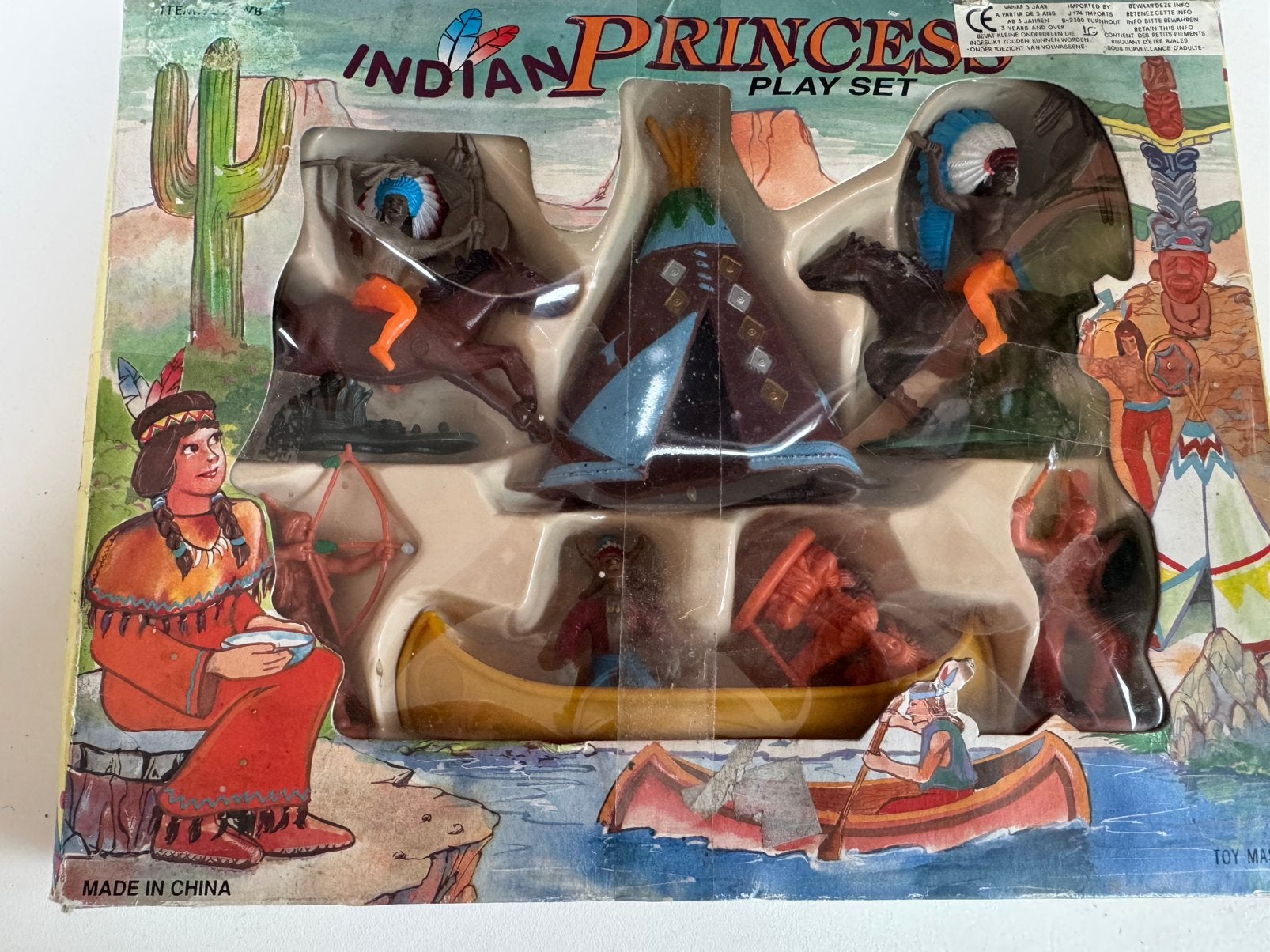 Oud Indian princes playset : in verpakking, Ophalen, Nieuw