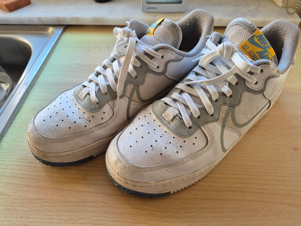 Nike Air Force 1 React Light Smoke Grey taille 46, Vêtements | Hommes, Chaussures, Enlèvement ou Envoi, Nike, Porté, Blanc