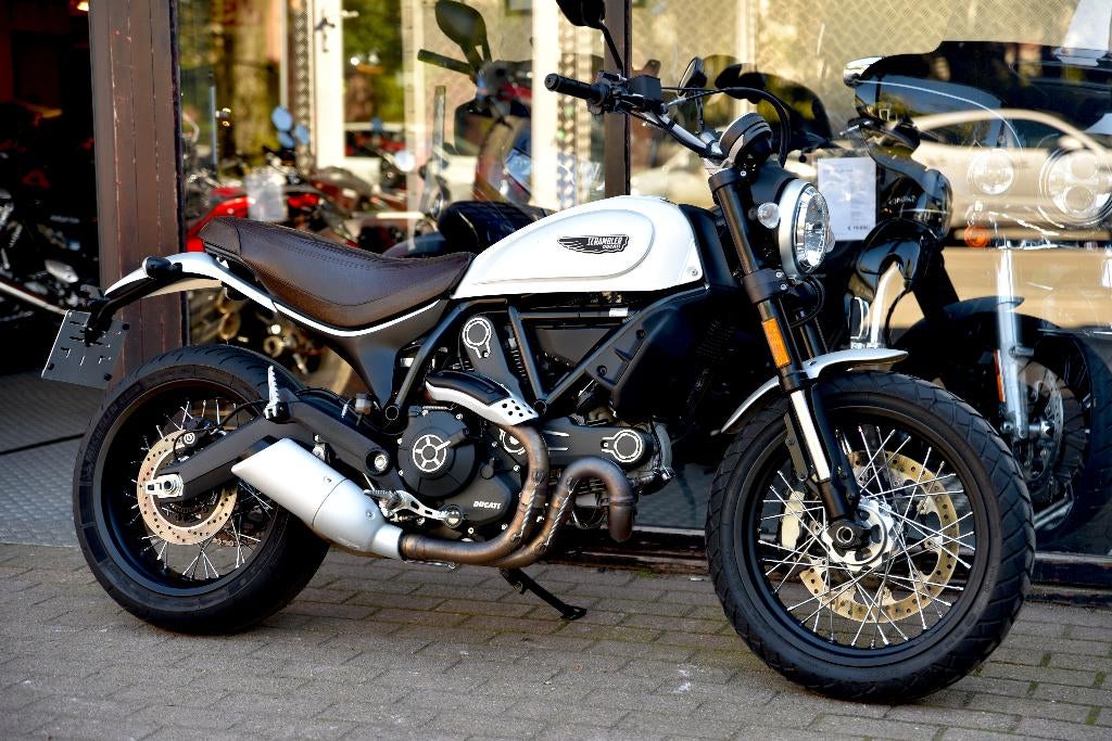 DUCATI SCRAMBLER 800 CLASSIC ***MOTOVERTE.BE***, Motoren, 2 cilinders, 800 cc, Naked bike, Gebruikt