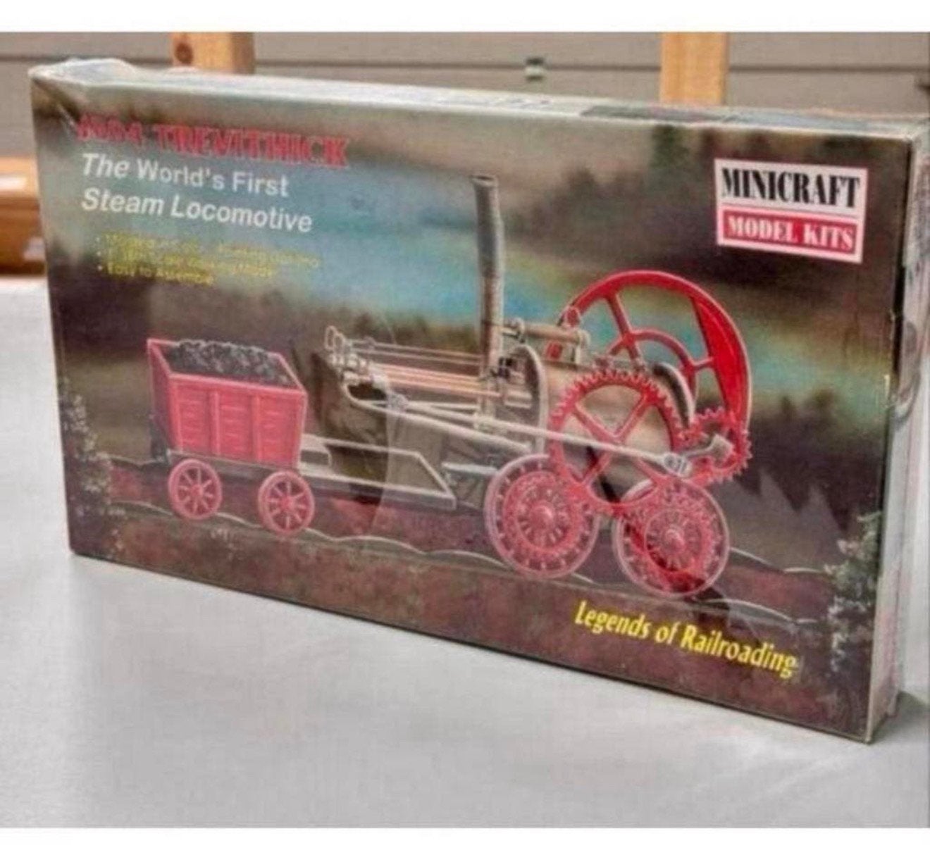 Construction 1:38 locomotive à vapeur monde Trevithick 1804, Enlèvement ou Envoi, Neuf