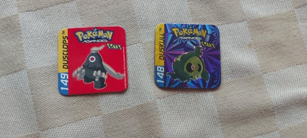 aimants, jouets, pokemon panini, Dusskull ensembles Dusclops, Enlèvement ou Envoi, Neuf