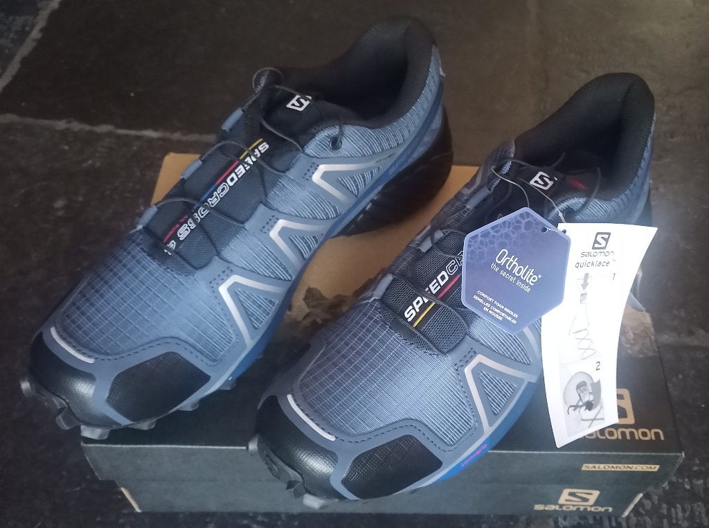 Salomon Speedcross 4 Blue - 43 1/3, Neuf, Enlèvement ou Envoi, Chaussures de sport, Bleu