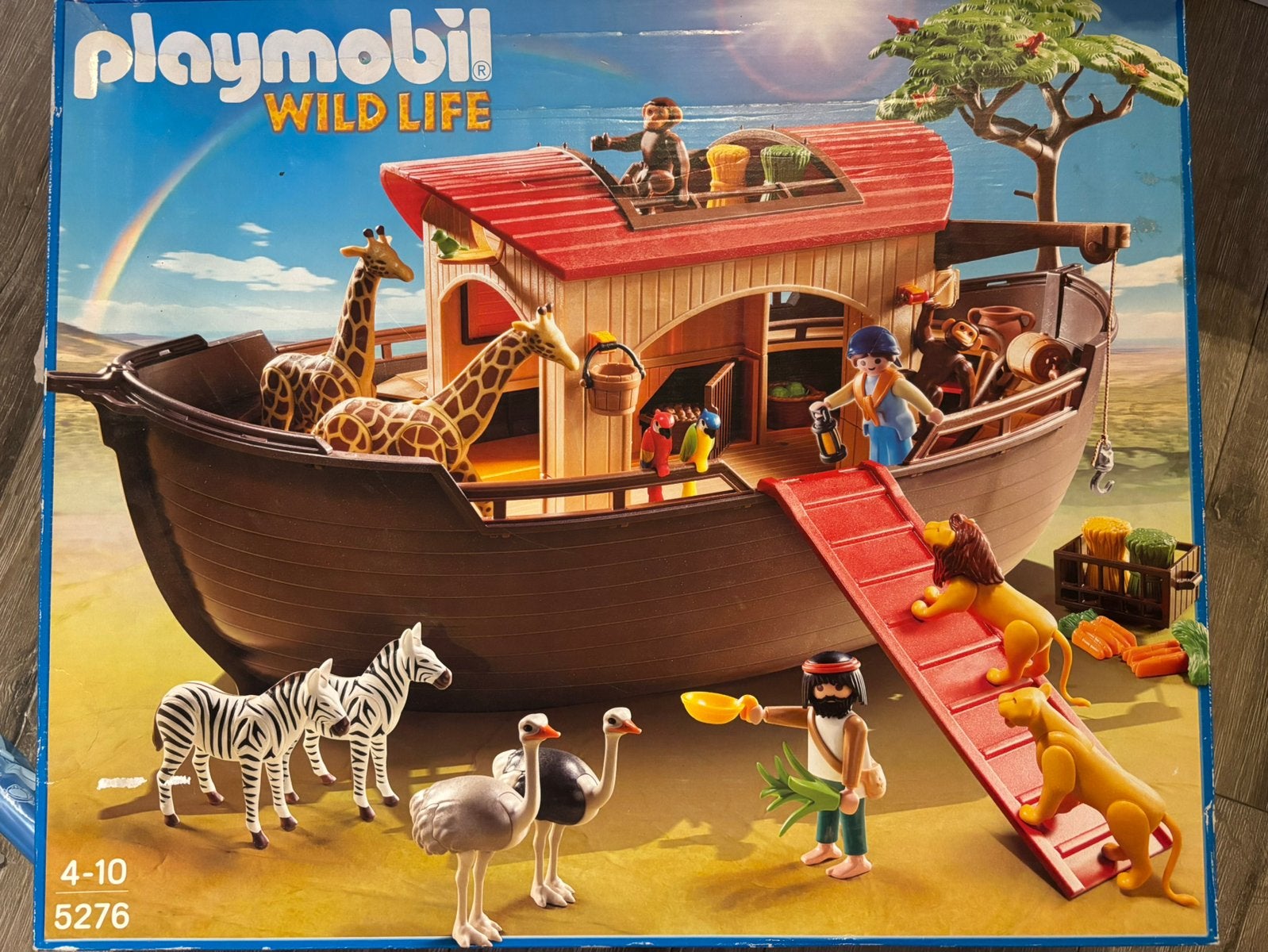 Playmobil Arche de Noé 5276, Enfants & Bébés, Wild life, Comme neuf, Bateau, Kit complet
