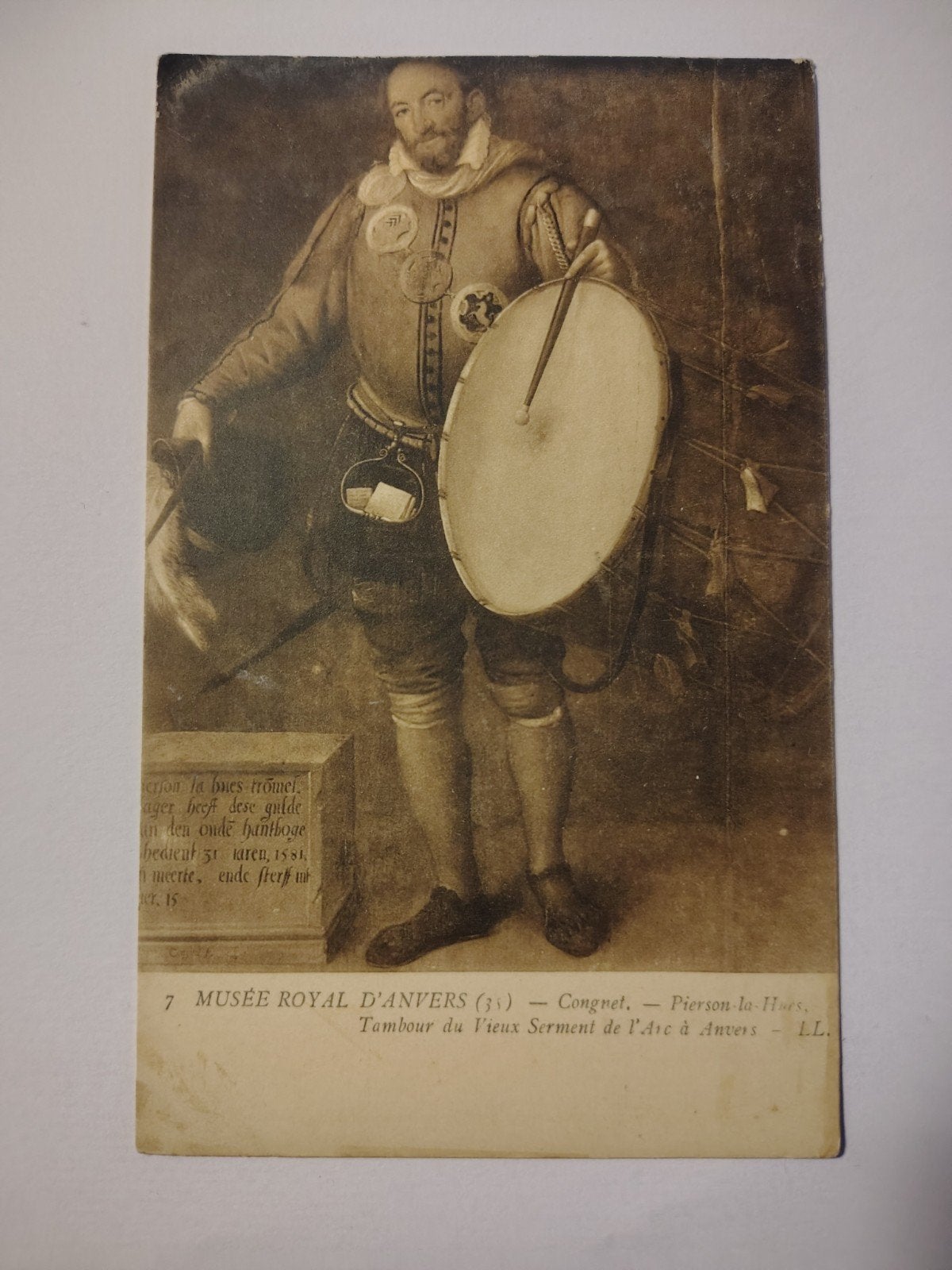 MUSÉE ROYAL D'Anvers - Cognet. - Pierson-la-Hues, Tambour, Collections, Cartes postales | Belgique, Anvers, Enlèvement ou Envoi