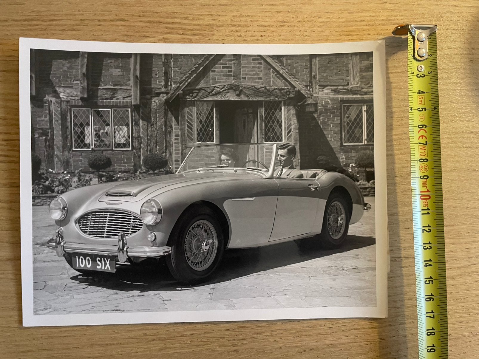 Photo presse originale Austin Healey 100/6, Enlèvement ou Envoi