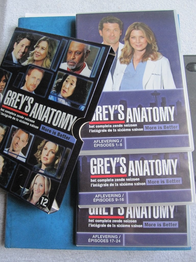 Grey's Anatomy - L'intégrale de la sixième saison (2010) 6 d, Comprend un boîtier, Enlèvement ou Envoi, Saison 6, Comme neuf