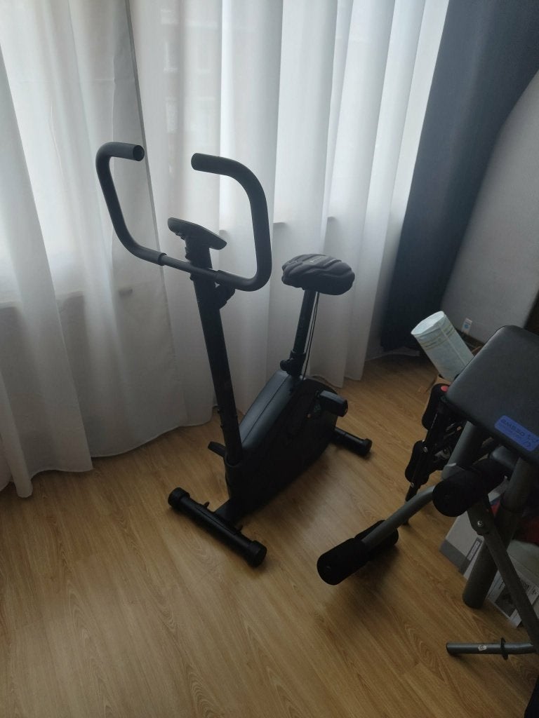 Vélo d'appartement décathlon, Sports & Fitness, Sports & Fitness Autre, Enlèvement, Comme neuf
