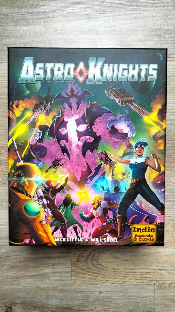 Astro Knights, Hobby en Vrije tijd, Een of twee spelers, Ophalen of Verzenden, Zo goed als nieuw, Indie Boards & Cards