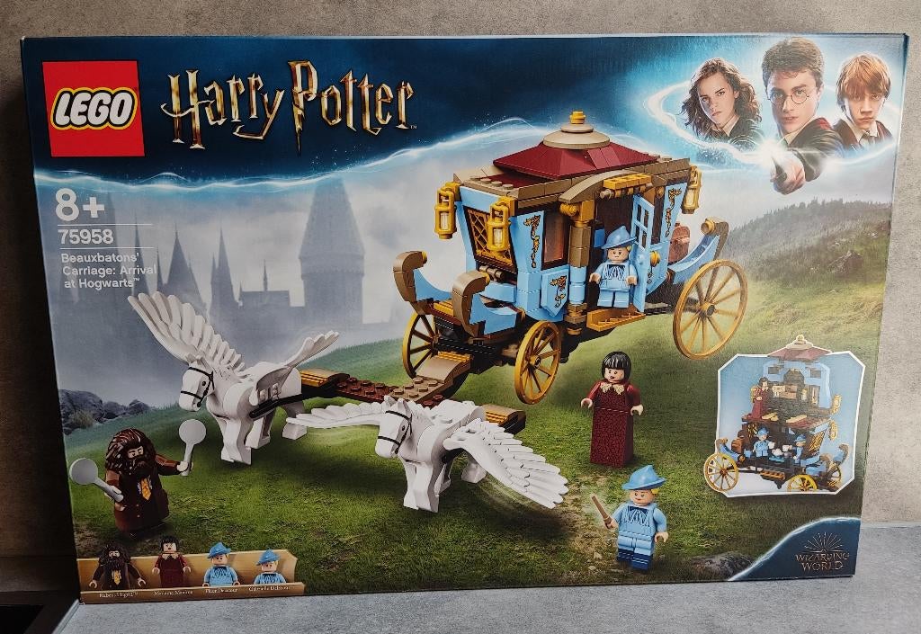 lego harry potter 75958 de koets van de beauxbatons, Kinderen en Baby's, Lego, Ophalen of Verzenden, Complete set, Harry Potter