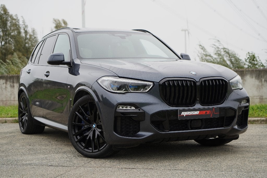 BMW G05 X5 xDrive 45e M-Pakket (PHEV)(Full Option!), Auto's, Dealer onderhouden, Verwarmde buitenspiegels, Leder, Hybride Elektrisch/Benzine