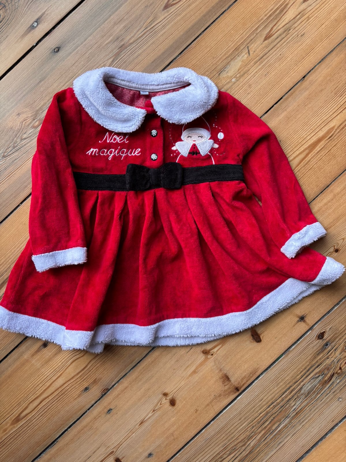 Robe de Noël taille 12 mois, Kinderen en Baby's, Ophalen, Zo goed als nieuw