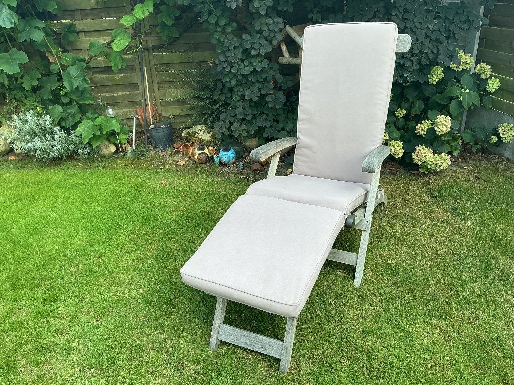 Teak deckchair, Ophalen