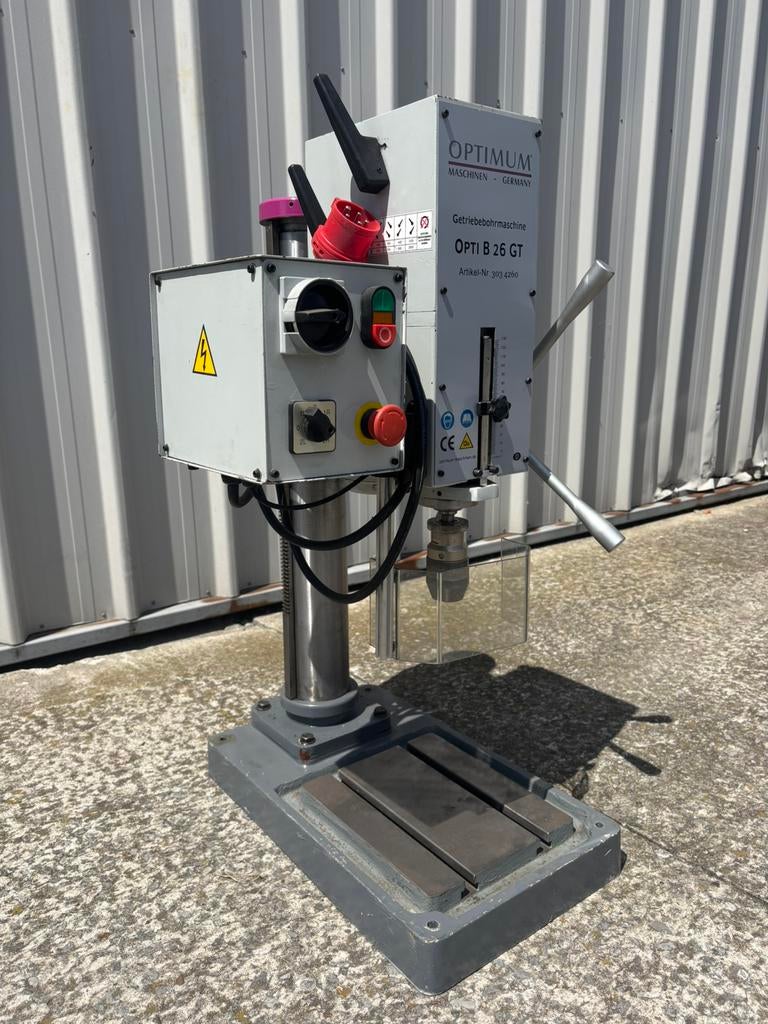 Kolomboormachine optimum, Doe-het-zelf en Bouw, Ophalen, Zo goed als nieuw, Kolomboormachine