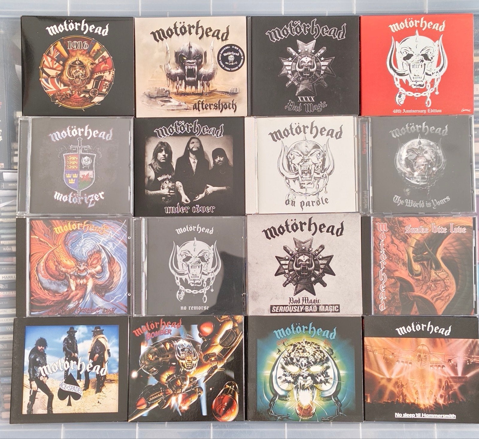 Motörhead - CD lot, Enlèvement ou Envoi, Heavy metal, Album