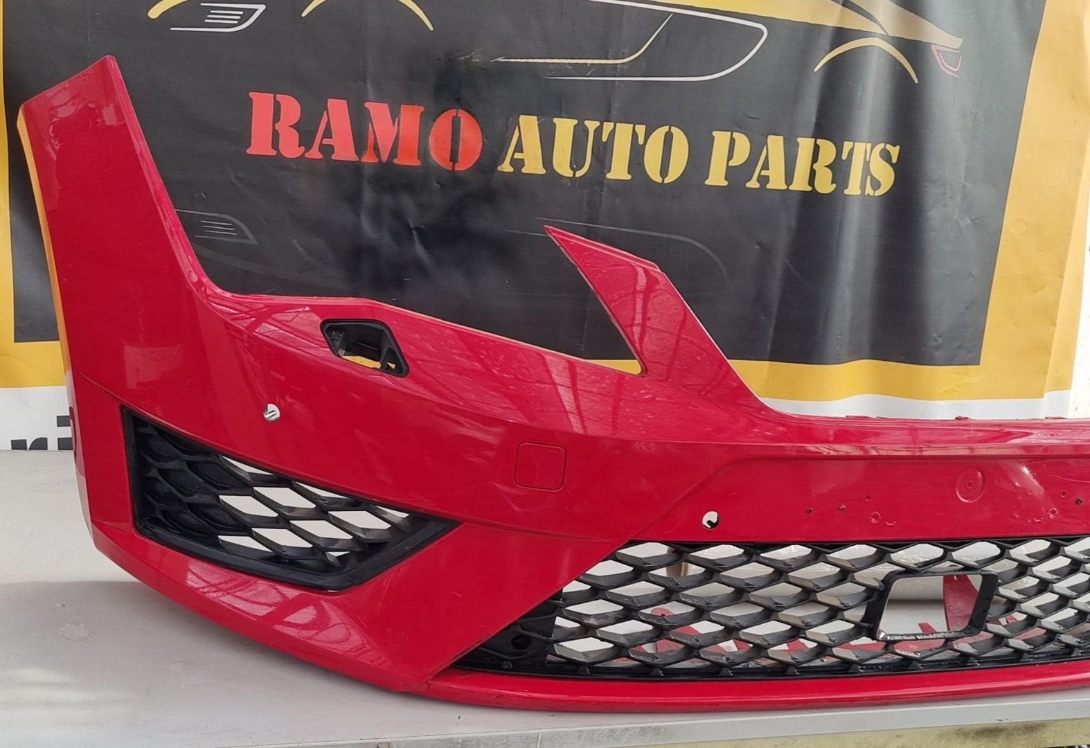 VOORBUMPER SEAT LEON 3 III 5F CUPRA FR 5F0807221M 2012/2017, Gebruikt, -, -, Ophalen of Verzenden
