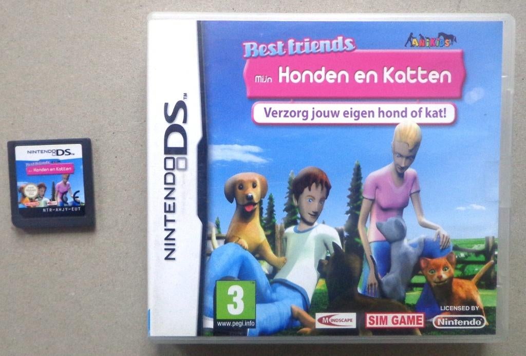 Best Friends mijn Honden en Katten voor de Nintendo DS, Enlèvement ou Envoi, Comme neuf