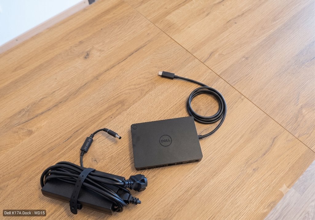 Station d'accueil / Dock Dell WD15 (K17A) USB-C + Chargeur, Informatique & Logiciels, Stations d'accueil, Comme neuf, Hub USB