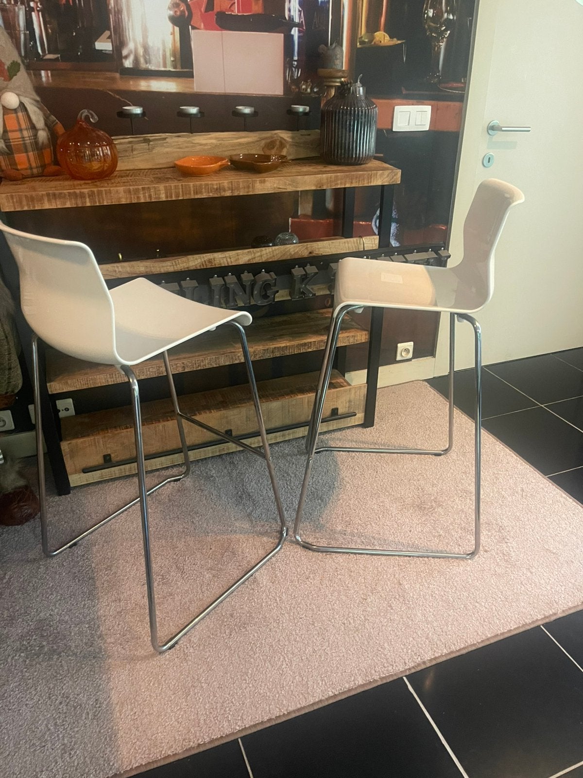Ikea barkrukken 6st, Ophalen, Zo goed als nieuw