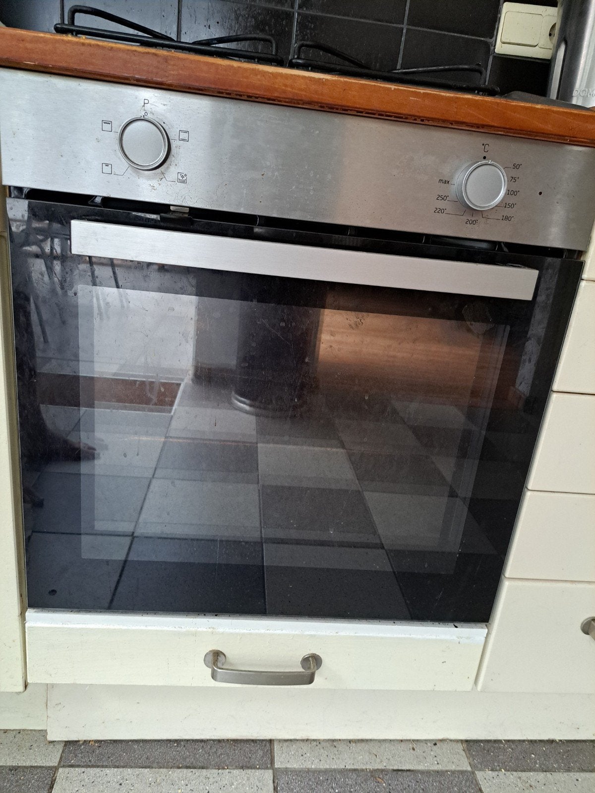 Inbouw Oven ikea lagan roestvrij staalkleur 60x56x55cm, Elektronische apparatuur, Ovens, Ophalen, IKEA, Oven