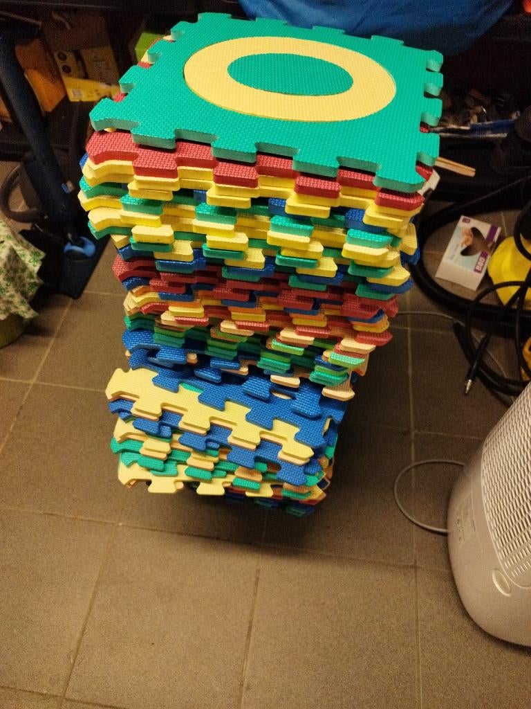 Puzzelmat, Ophalen, Gebruikt