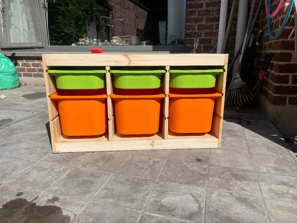 IKEA opbergkast, Huis en Inrichting, Kasten | Ladekasten, Ophalen, Gebruikt, 5 laden of meer, 50 tot 100 cm