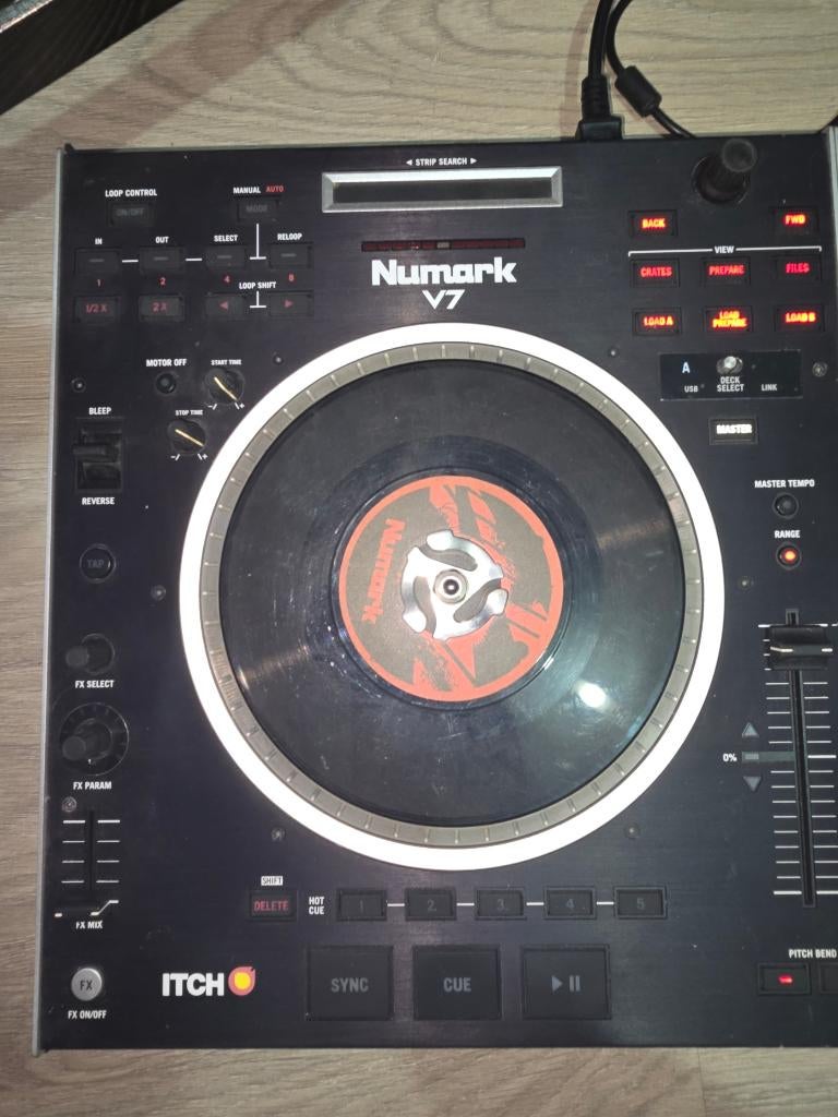 Pack DJ Numark PRO - 2x V7 (Motorisés) + Mixer X5, Musique & Instruments, Enlèvement, Utilisé, DJ-Set, Numark