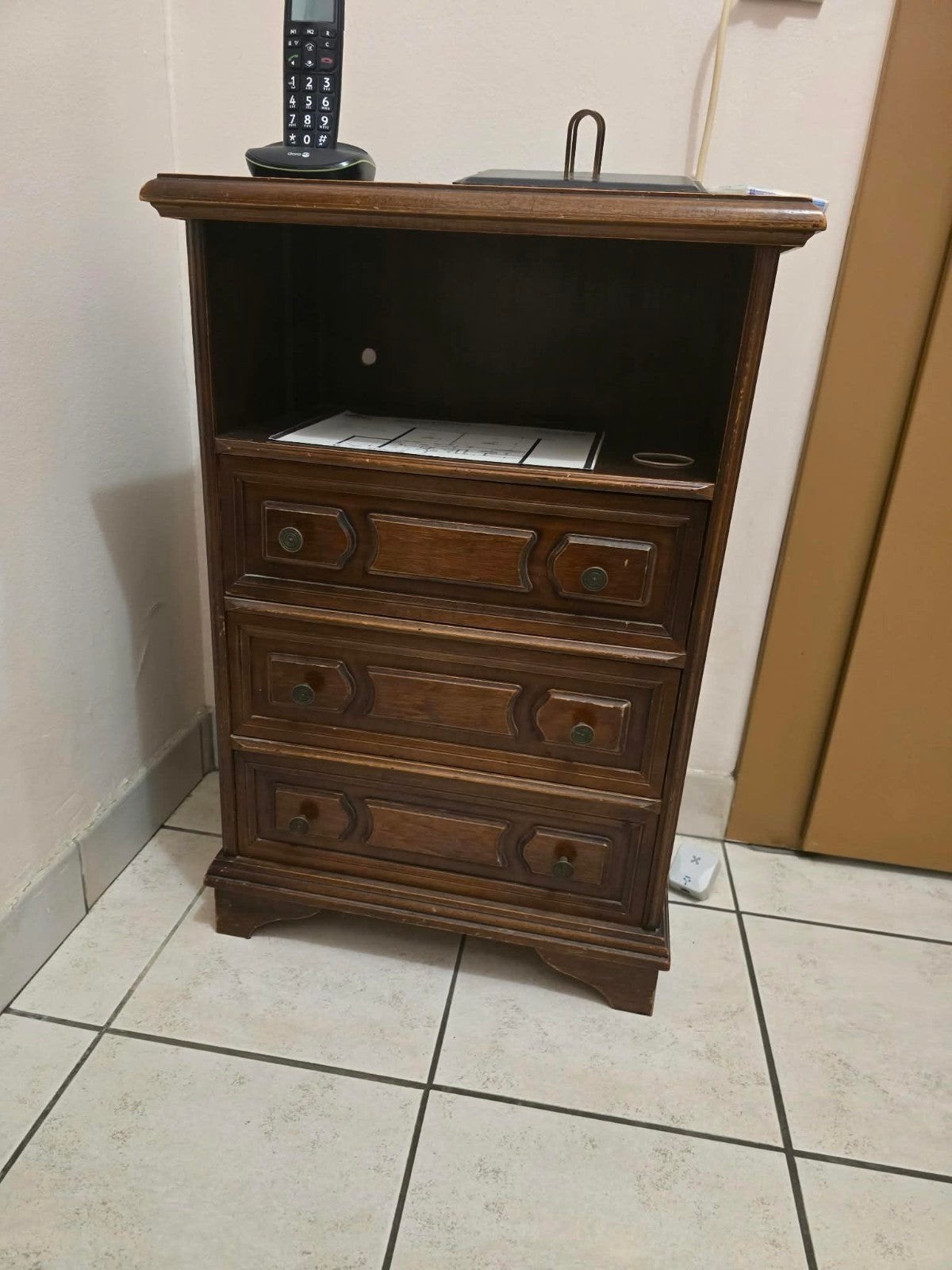 petit meuble en bois, Enlèvement