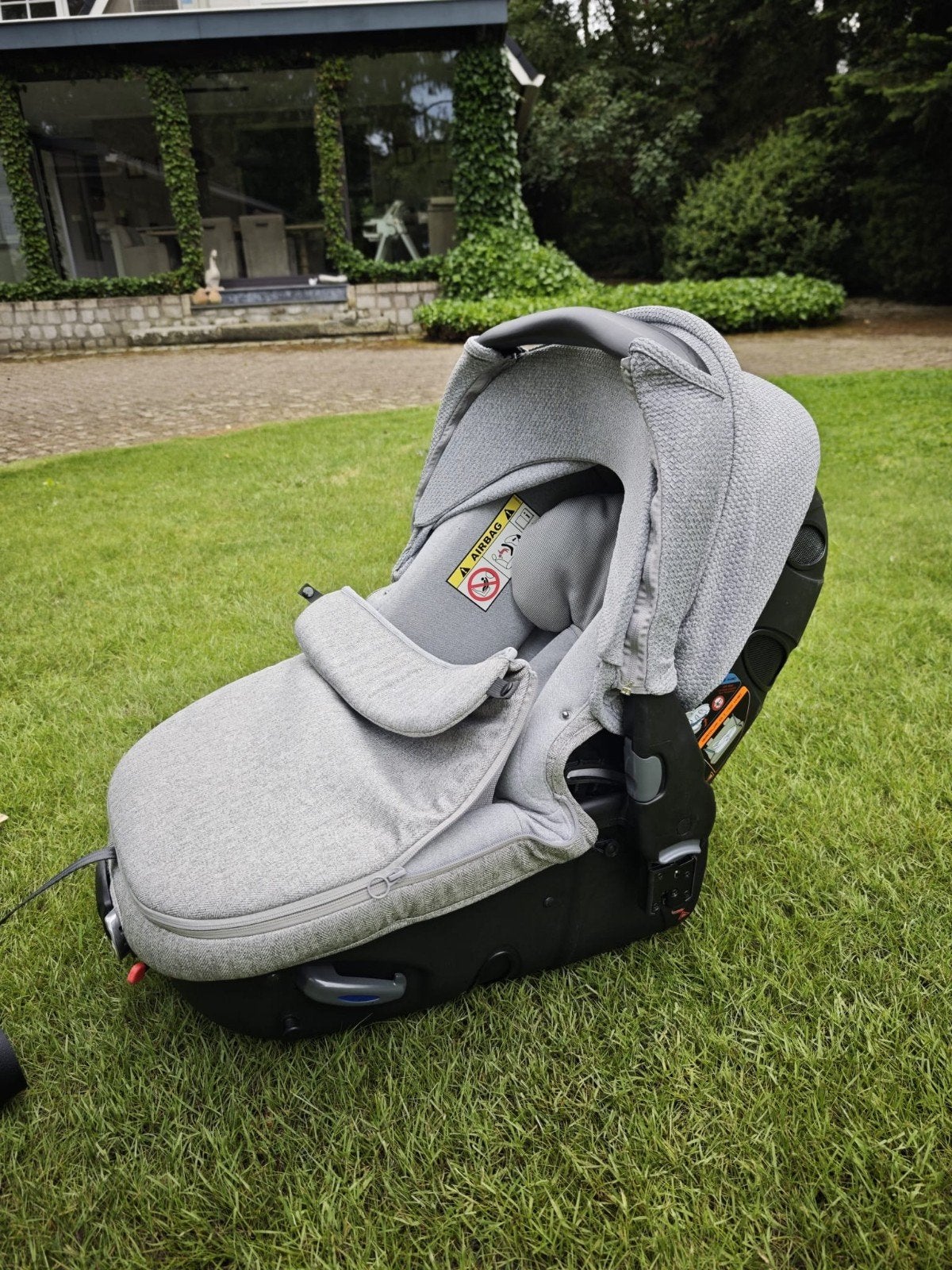 Reiswieg voor de auto -  merk Jane, Kinderen en Baby's, Autogordel, Verstelbare rugleuning, Zo goed als nieuw, 0 t/m 13 kg