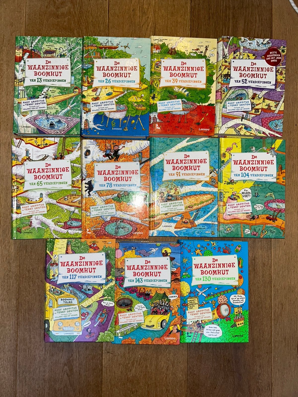 De waanzinnige boomhut 1 tem 11, Ophalen of Verzenden, Zo goed als nieuw