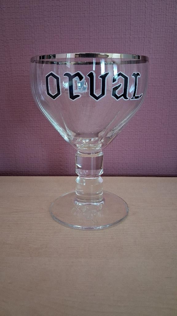 Orval glas, Verzamelen, Ophalen of Verzenden, Zo goed als nieuw, Bierglas