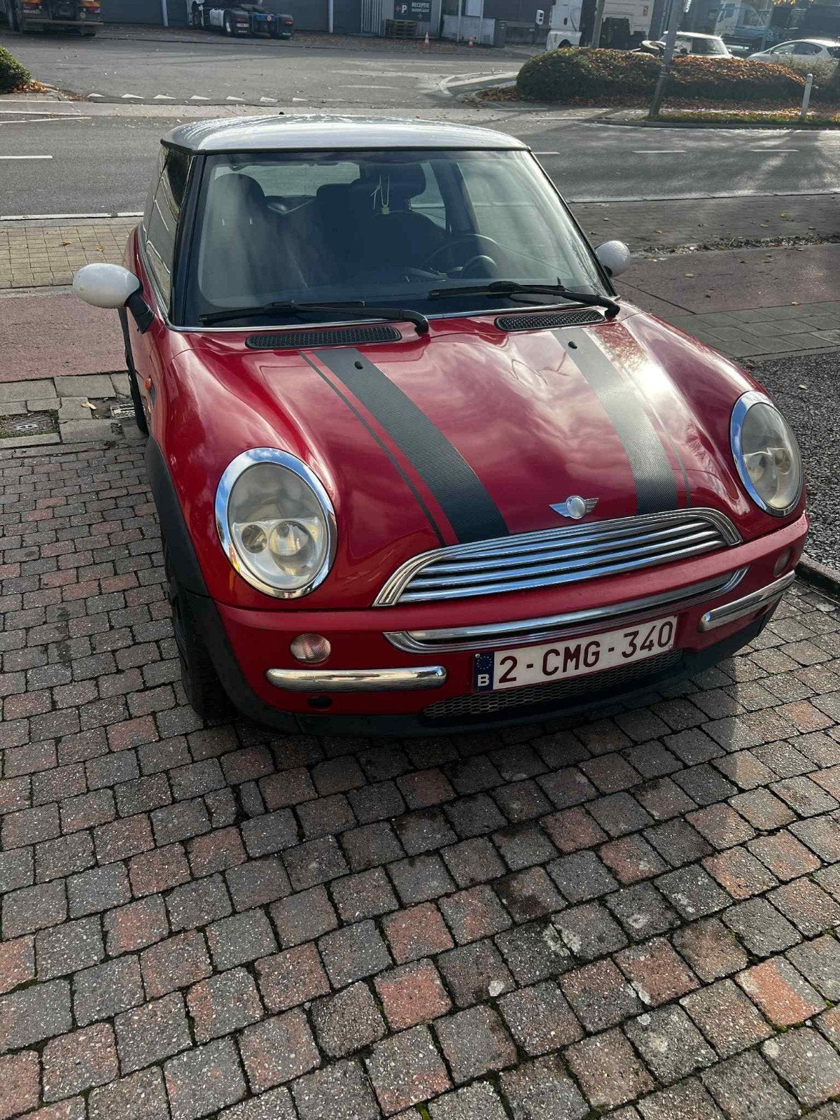 Mini 2003 – Rijdt perfect – Gekeurd voor verkoop – €590, Auto's, Handgeschakeld, Particulier, Cooper, Rood