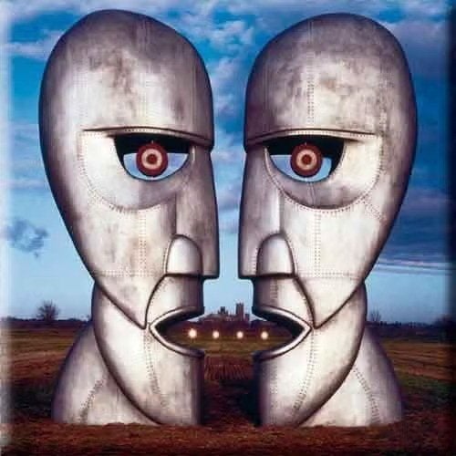Pink Floyd - Division Bell Metal Heads - Koelkast Magneet, Ophalen of Verzenden, Nieuw