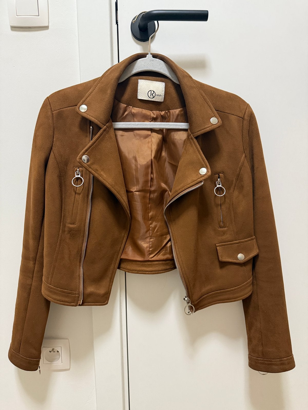Bruine Jas Relish, Kleding | Dames, Jasjes, Kostuums en Pakken, Ophalen of Verzenden