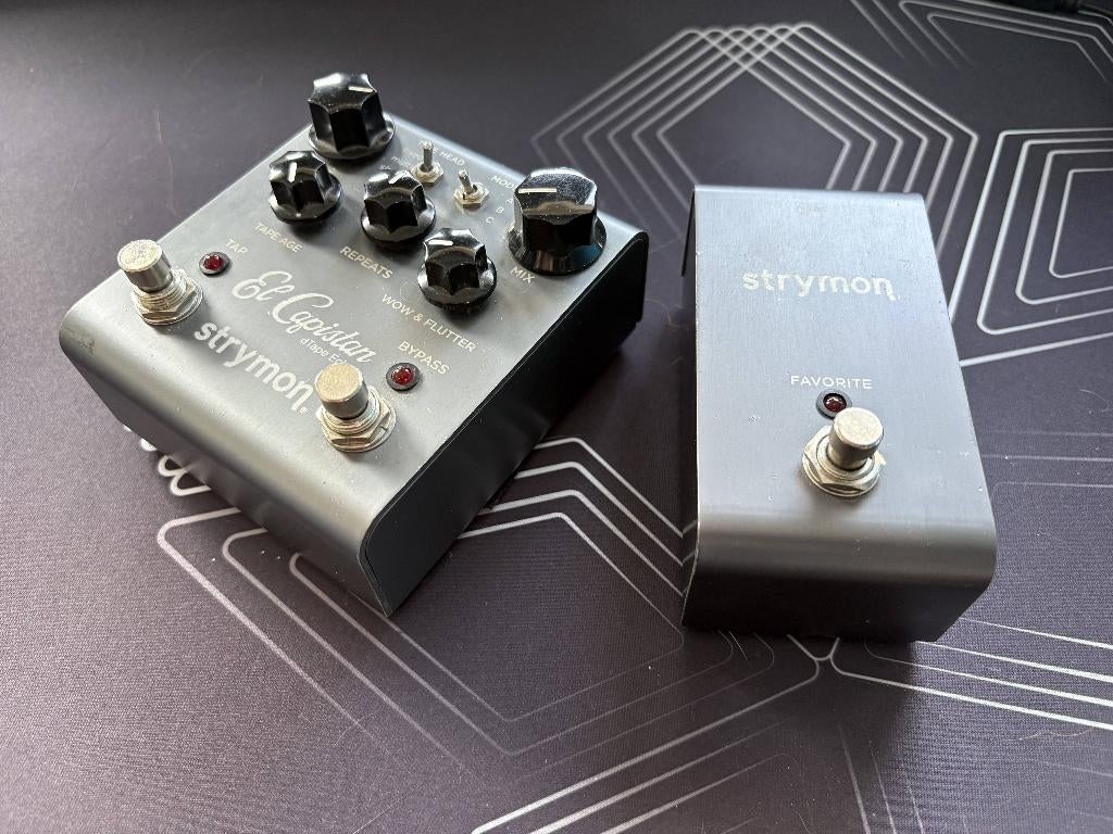 Strymon El Capistan + Favorite Switch, Enlèvement ou Envoi, Utilisé, Delay ou Écho